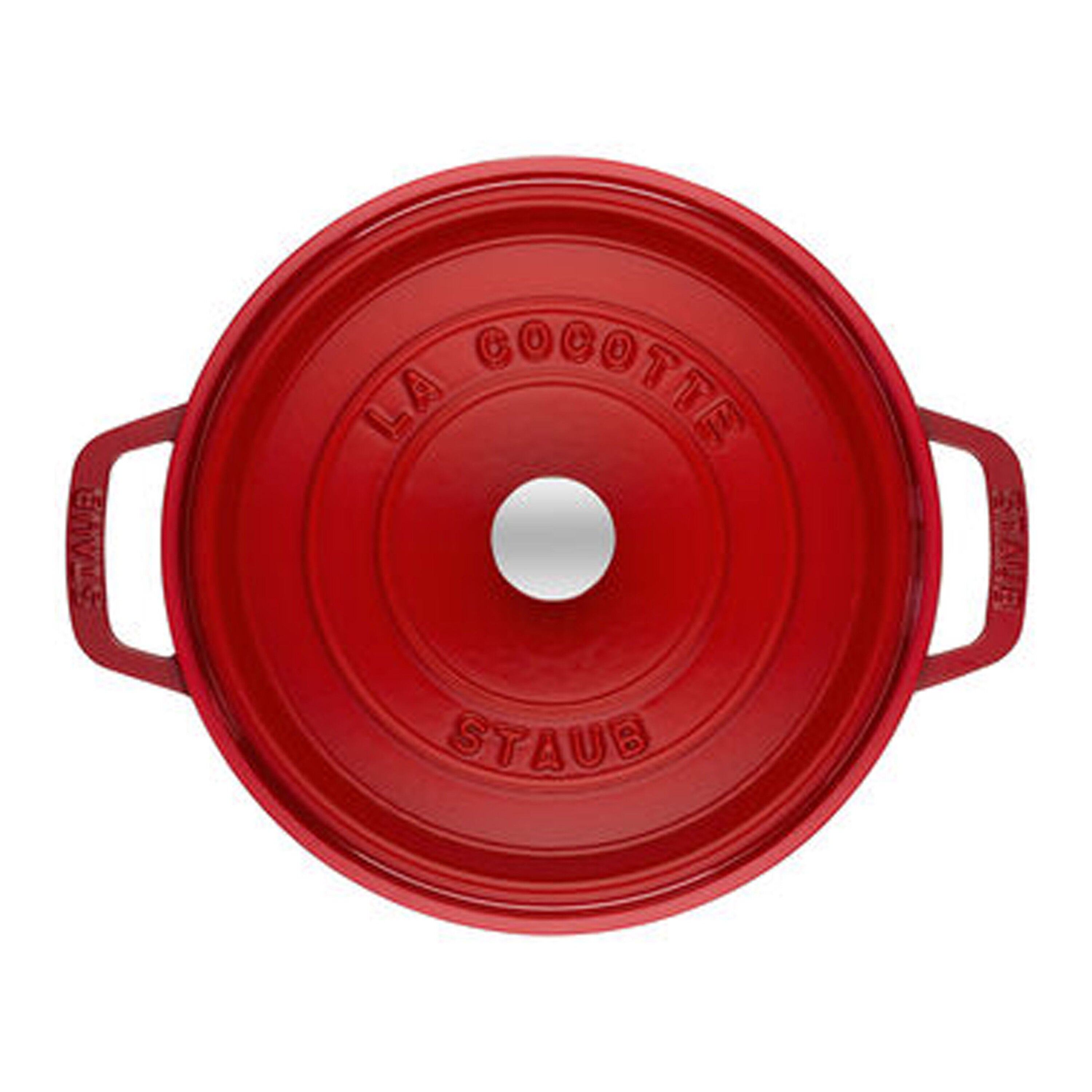 Staub La Cocotte 24 cm Cherry gusana posuda s poklopcem