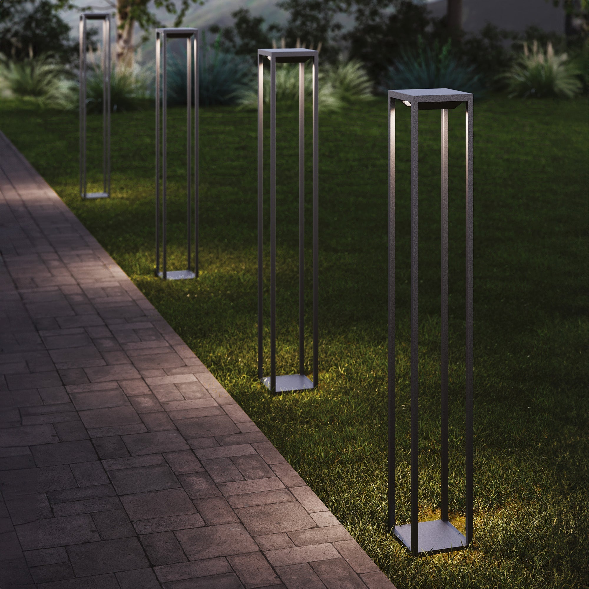 Zafferano Home Solar Tamno siva 100 cm