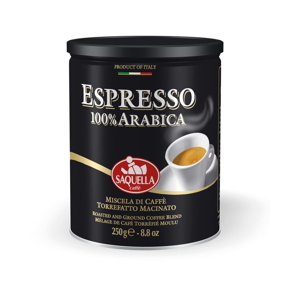 Saquella Espresso 100% Arabica mlevena kafa 250 g