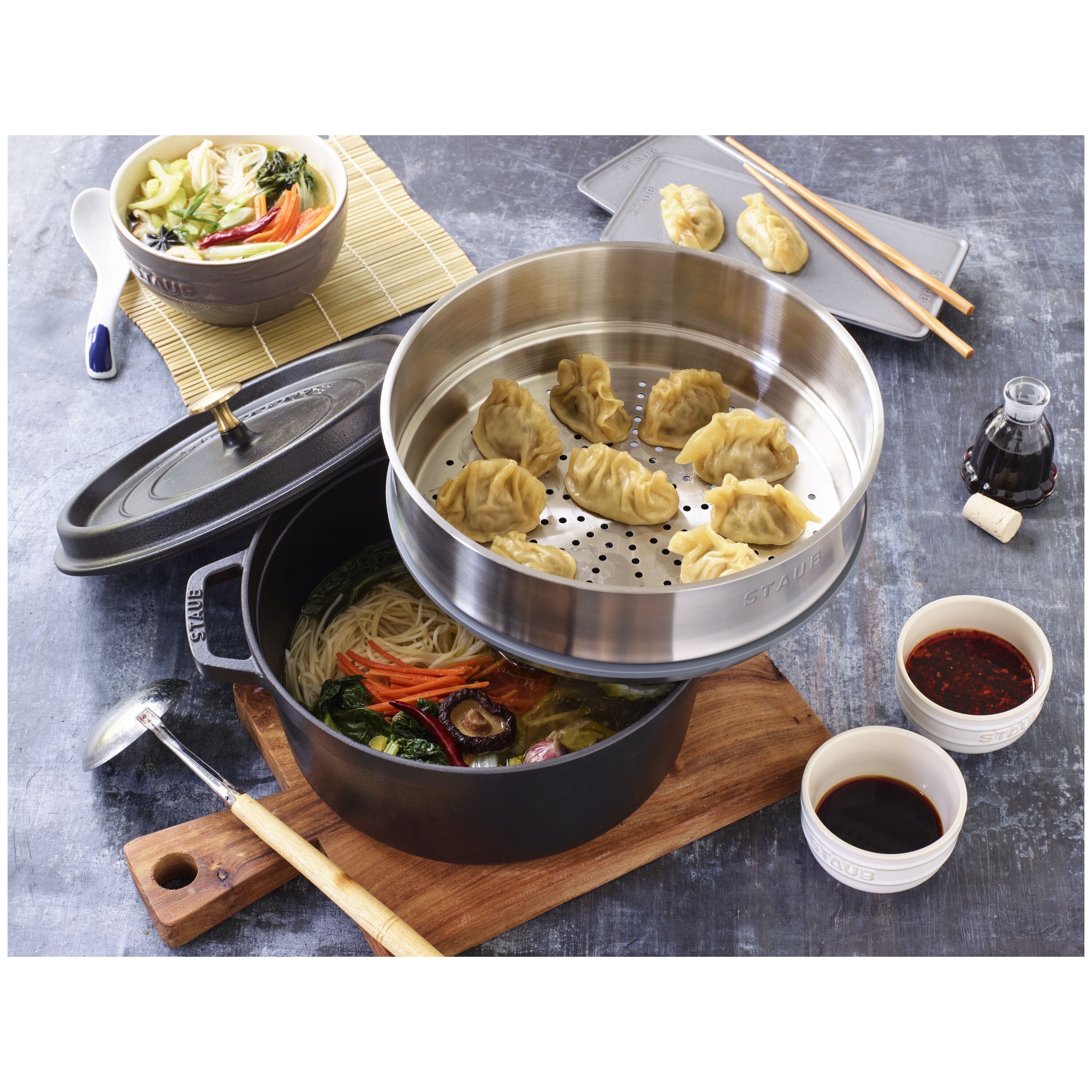Staub Steamer insert, round | stainless steel