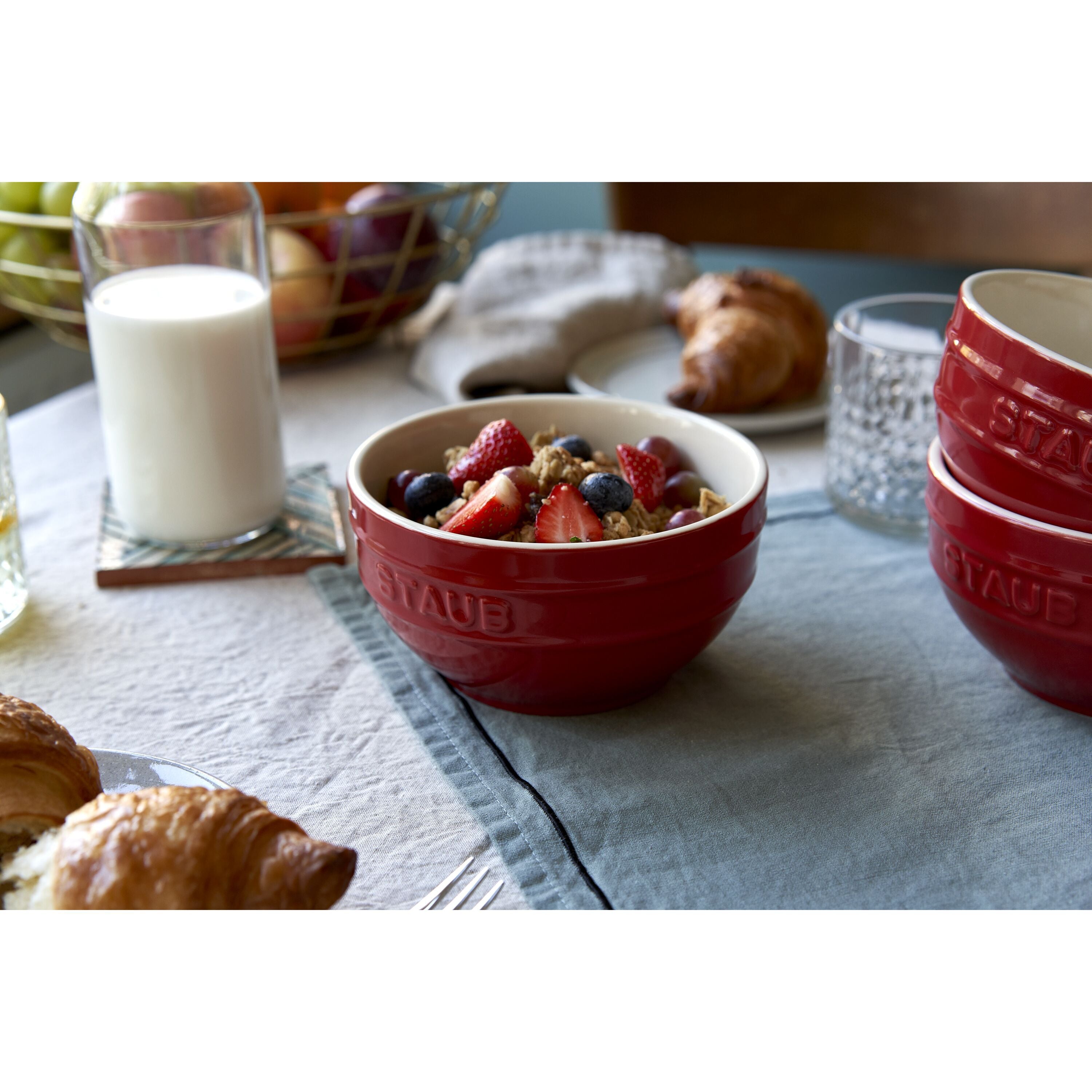 Staub Bowl set,  / 4-pcs | ceramic