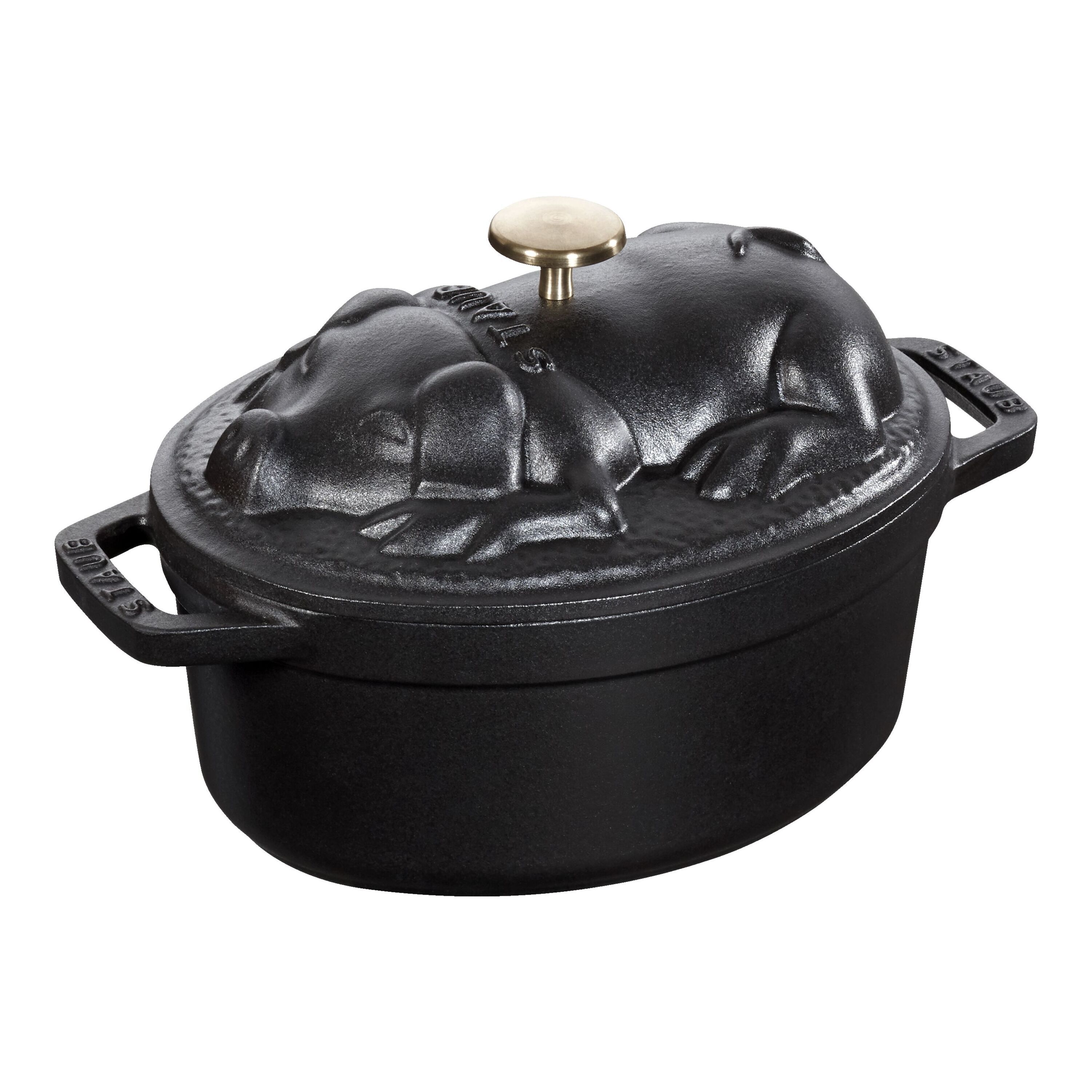 Staub Cocotte Pig lid | oval | cast iron