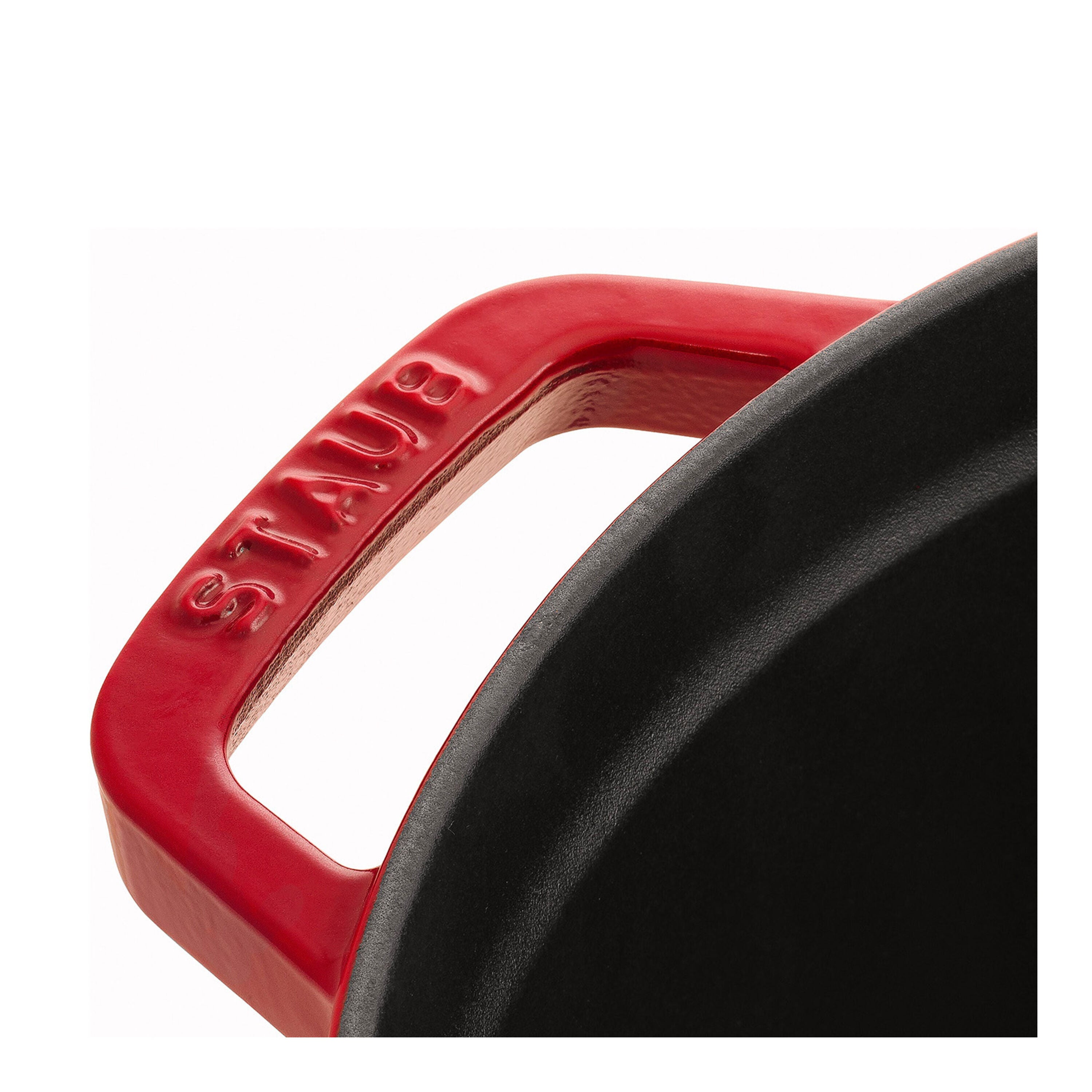 Staub La Cocotte 24 cm Cherry gusana posuda s poklopcem