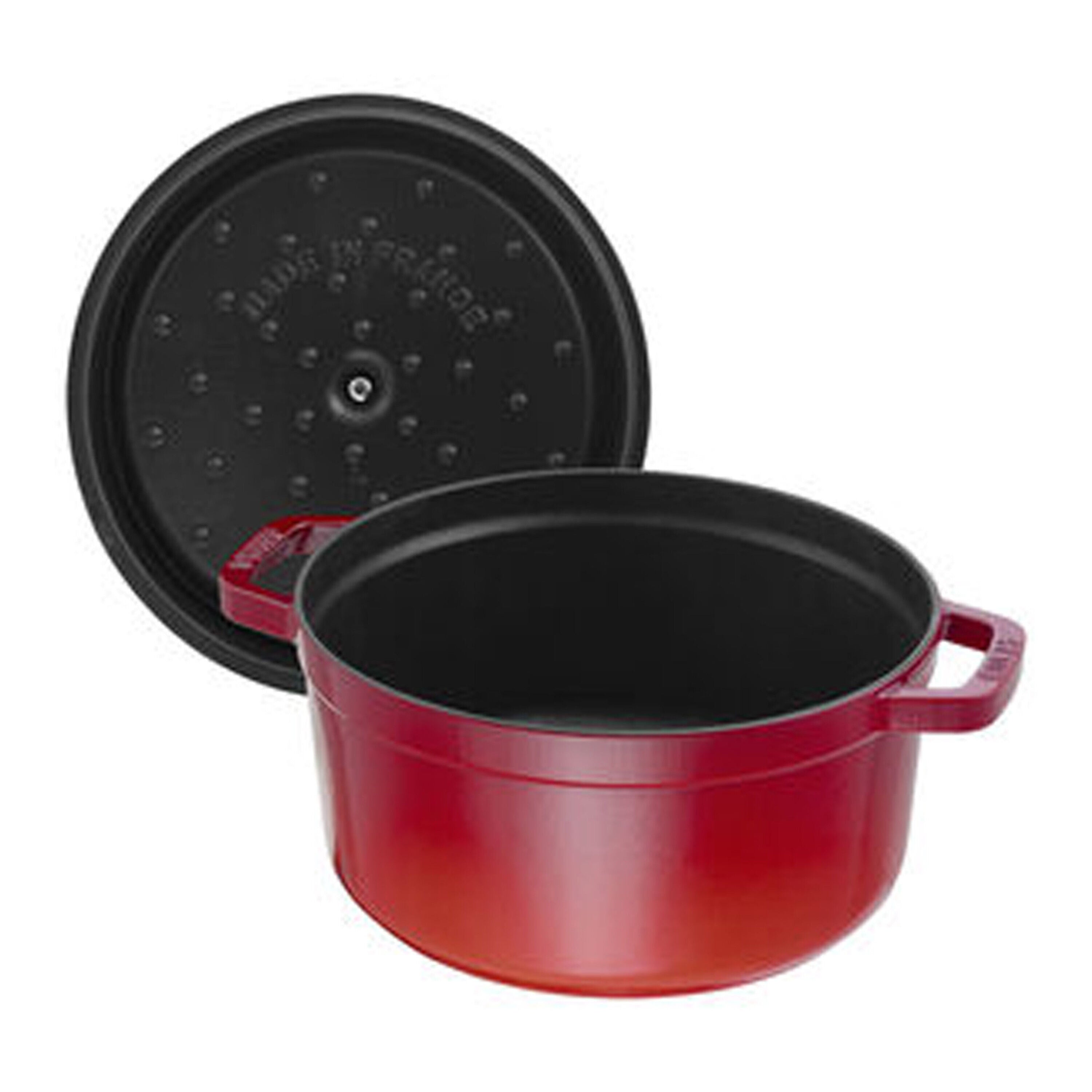 Staub La Cocotte 24 cm Cherry gusana posuda s poklopcem