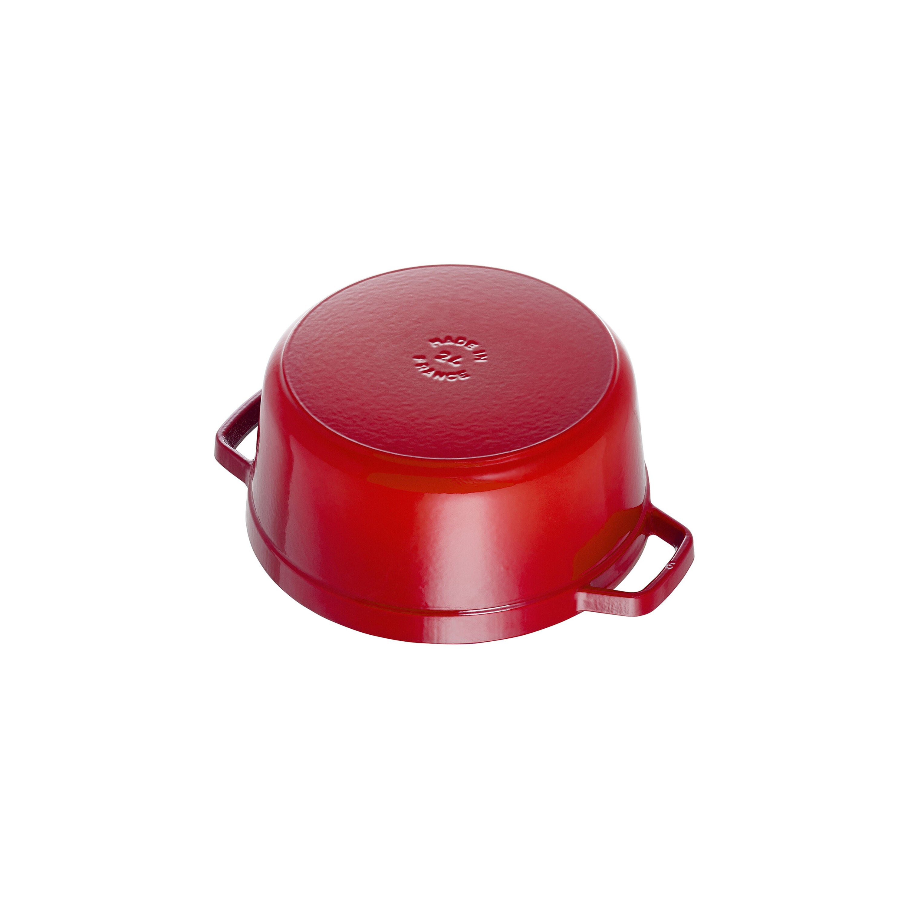 Staub La Cocotte 24 cm Cherry gusana posuda s poklopcem
