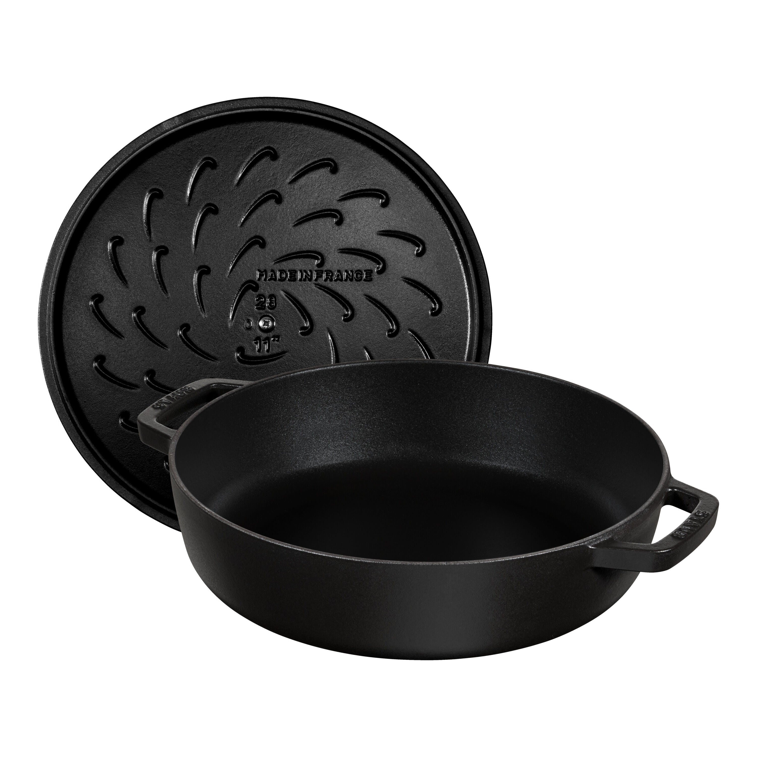 Staub Saute pan chistera | round | cast iron