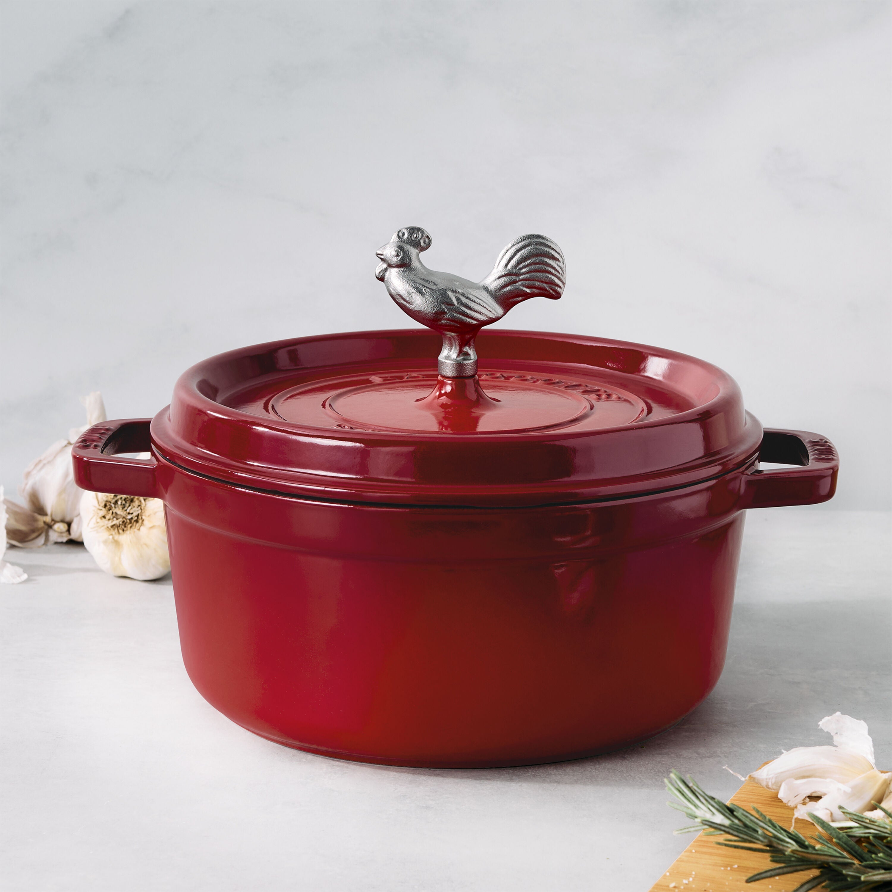 Staub Knob, stainless steel | chicken