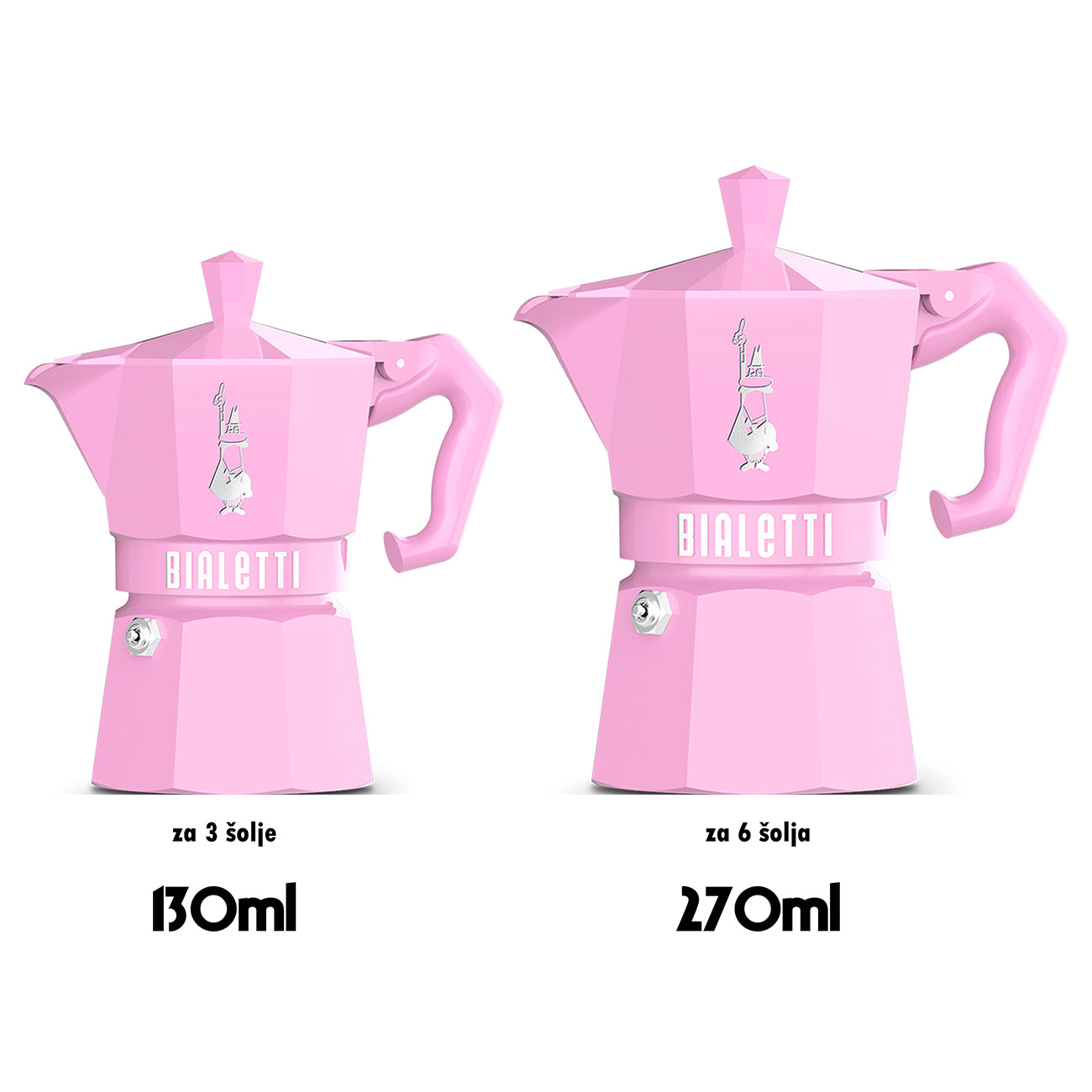 Bialetti Moka Exclusive pink