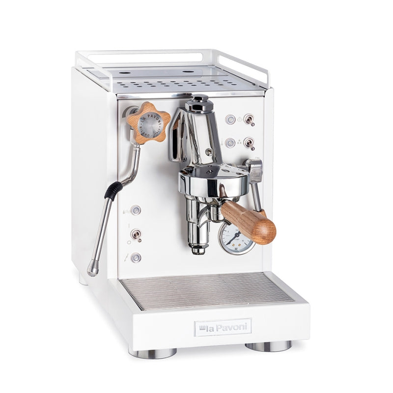 La Pavoni LPSMCW01EU Mini Cellini White