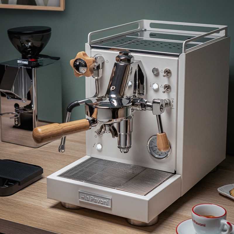 La Pavoni LPSMCW01EU Mini Cellini White
