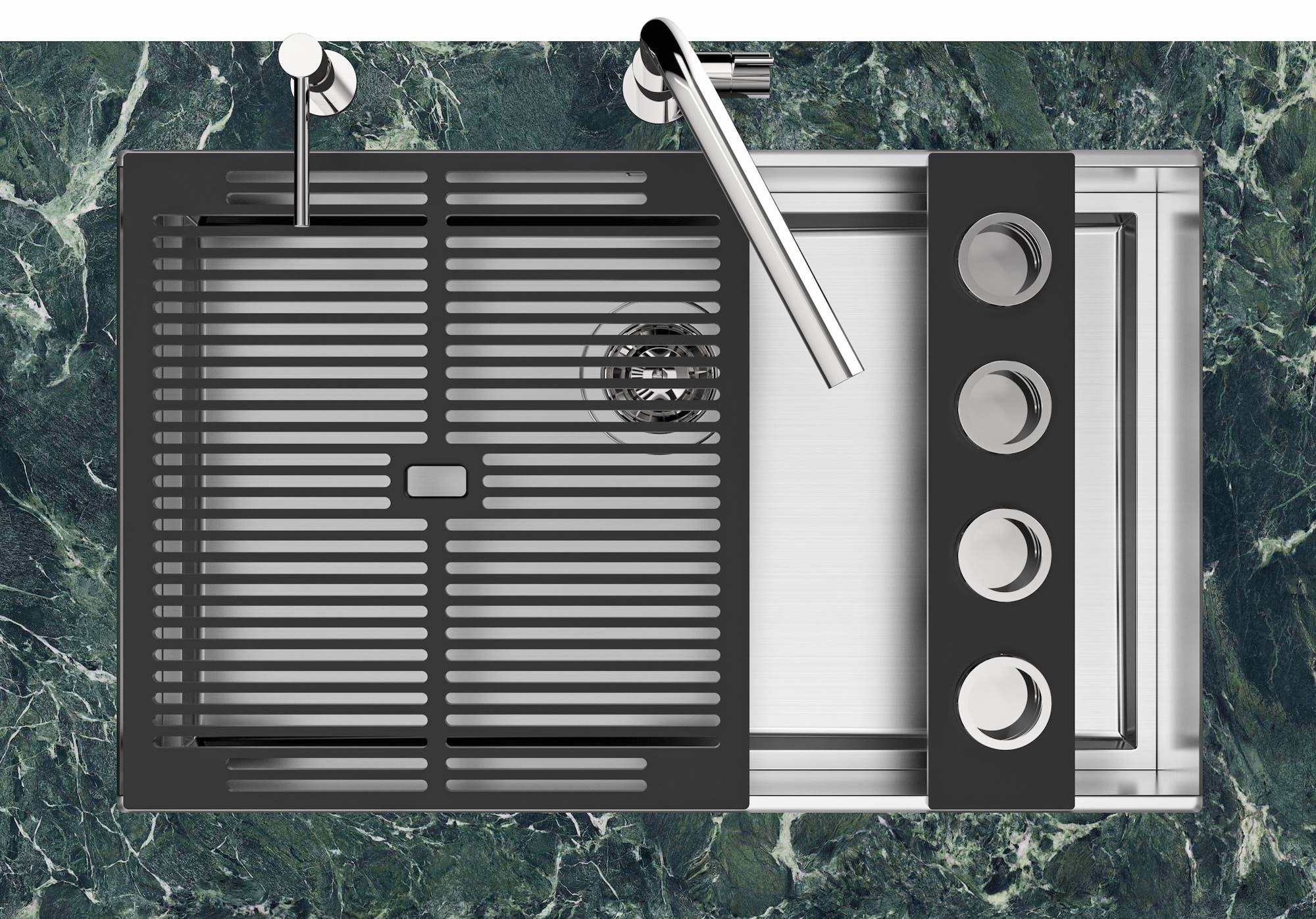 Foster Sudopera Quadra EVO Gun Metal 1254 856 - 12
