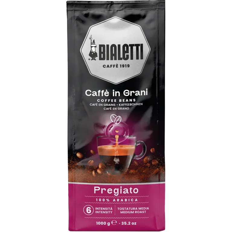Bialetti – PREGIATO kafa u zrnu 1000 g