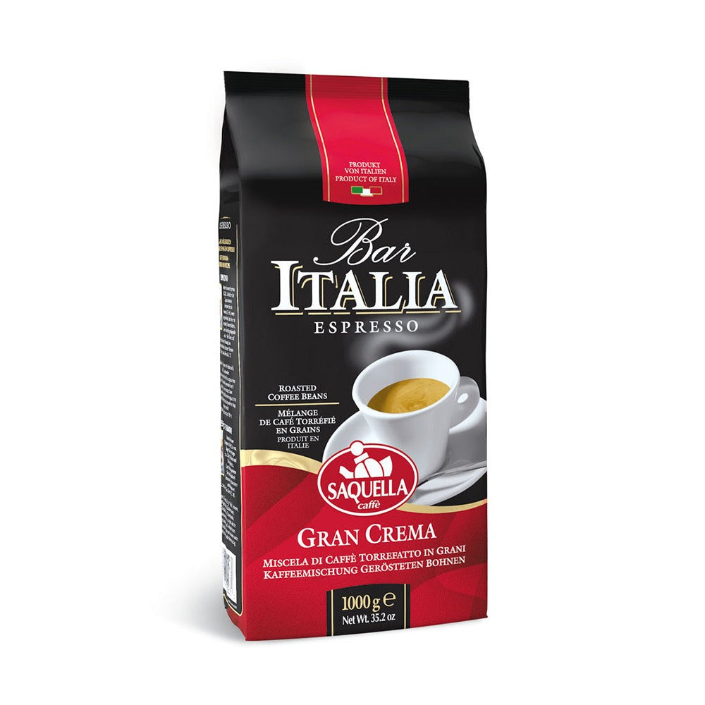 Saquella Bar Italia Gran Crema kafa u zrnu 1 kg